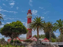 Fyren i Swakopmund, Namibia Fyren i Swakopmund, Namibia