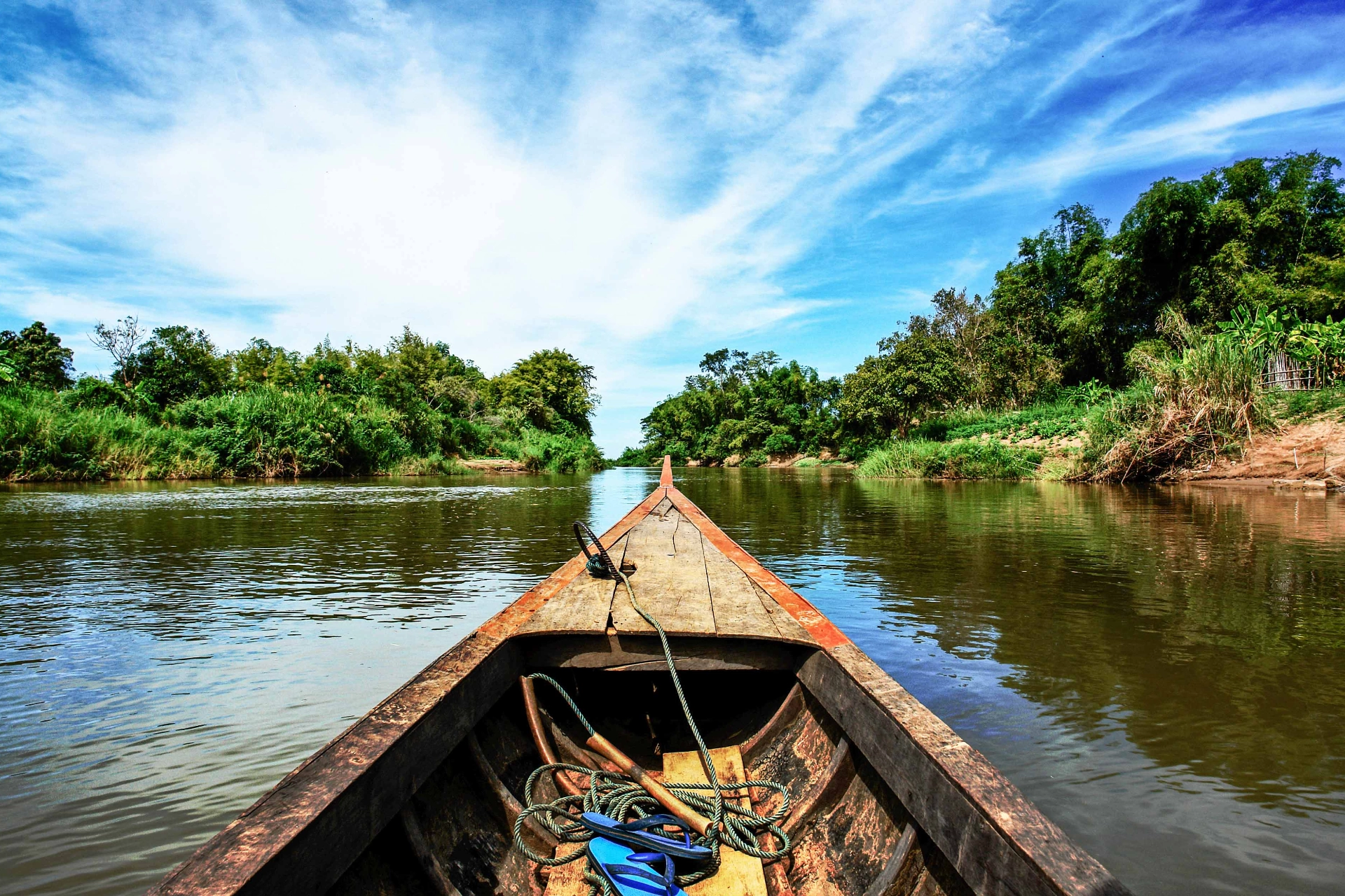 Mekongdeltats stilla vatten