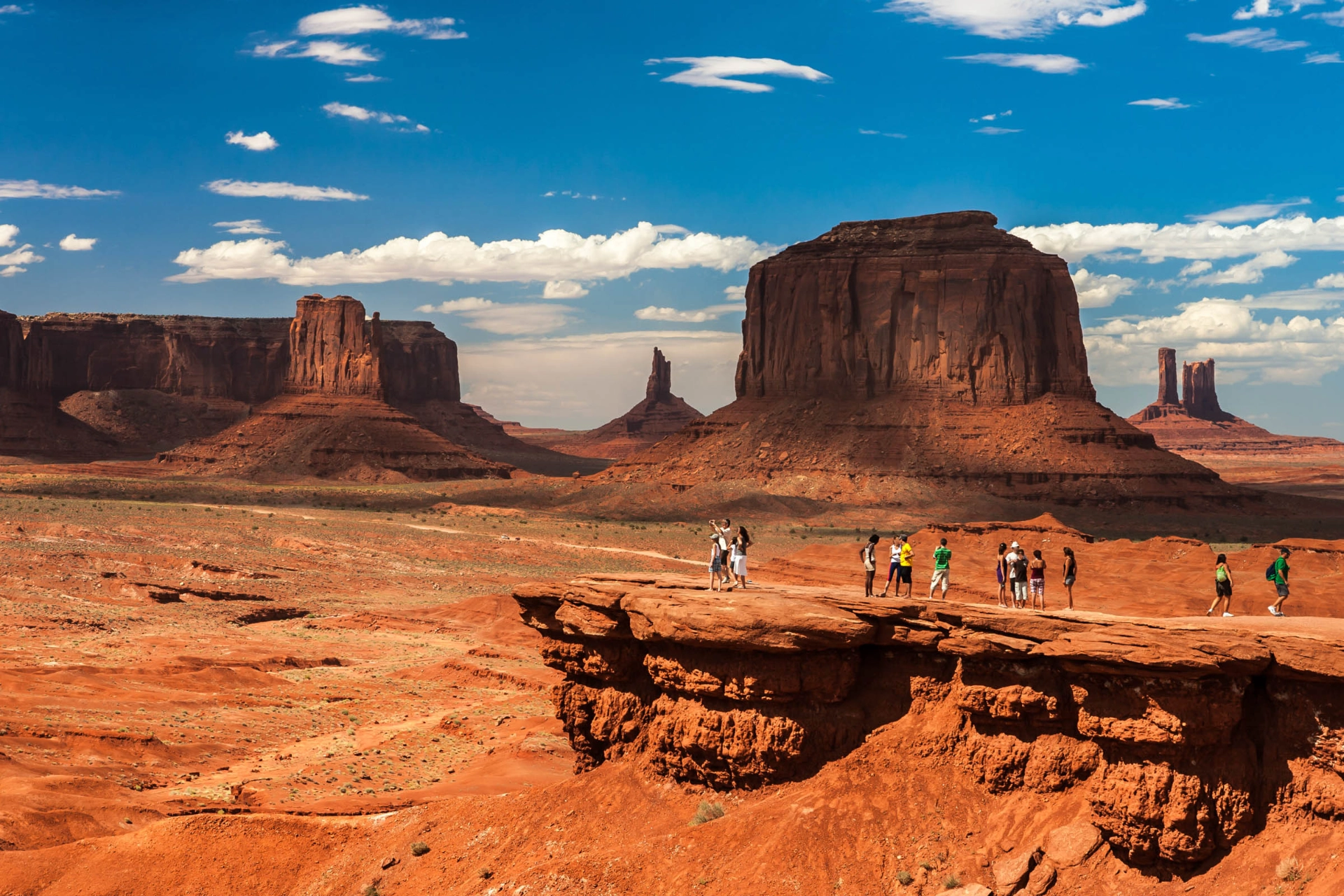 Det fantastiska naturfenomenet Monument Valley