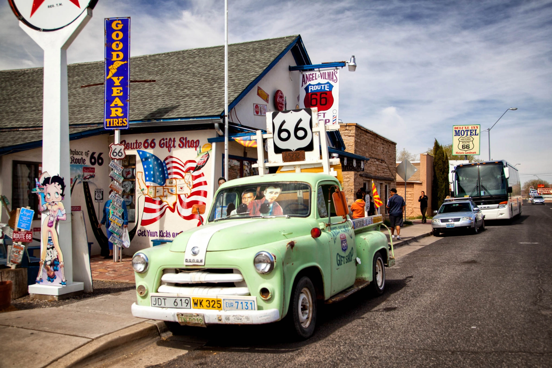 Seligman vid Route 66