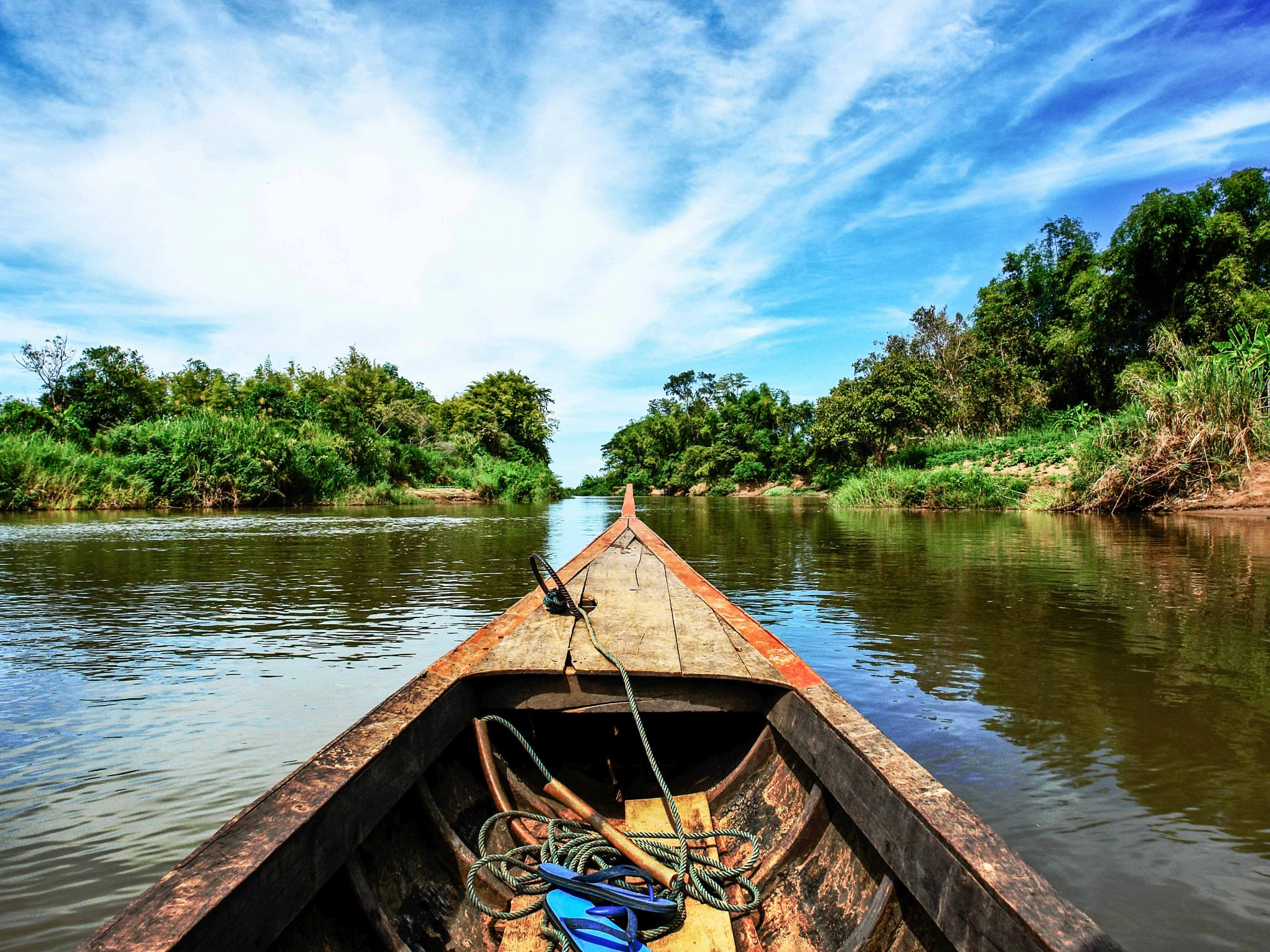 Mekongdeltats stilla vatten